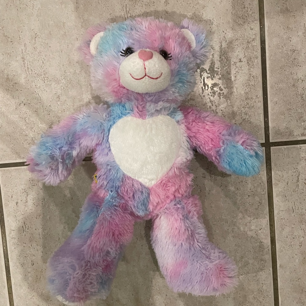 Build a Bear Multi Colored Bear